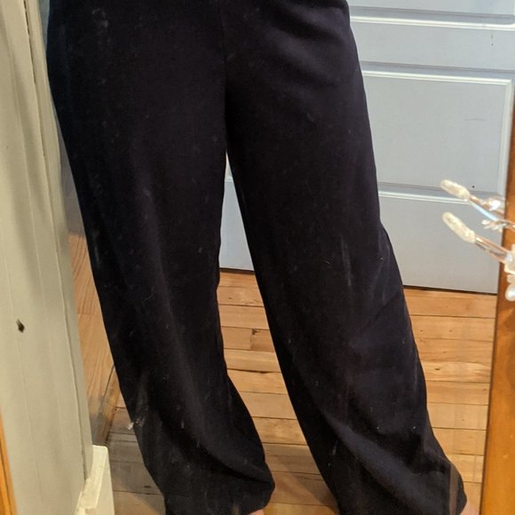 Navy Open-back Jumpsuit - Picture 9 of 12